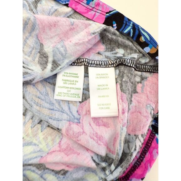 Lilly Pulitzer Womens Onyx Earned Stripes Damalia Knit Pajama Tank Size XXL NWT - Picture 7 of 8